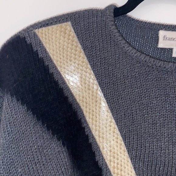 FRANCO Valeri Vintage snake print and faux fur detail Size Large - Picture 6 of 12